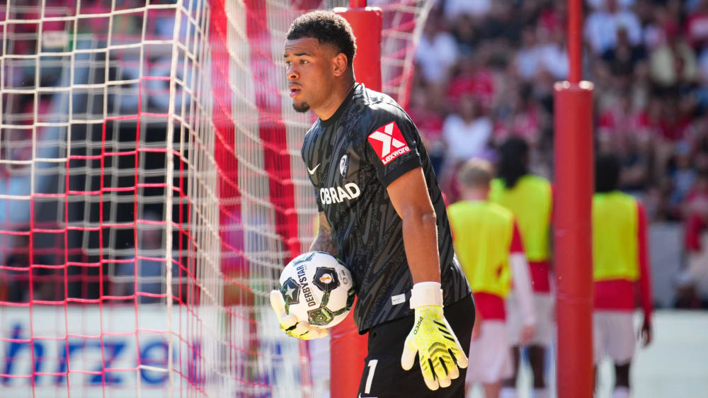 Noah Atubolu wird in der ersten Pokalrunde zwischen den Pfosten stehen.