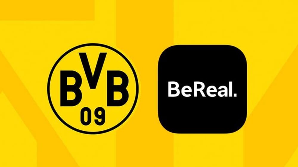 Borussia Dortmund ist neu auf "BeReal."
