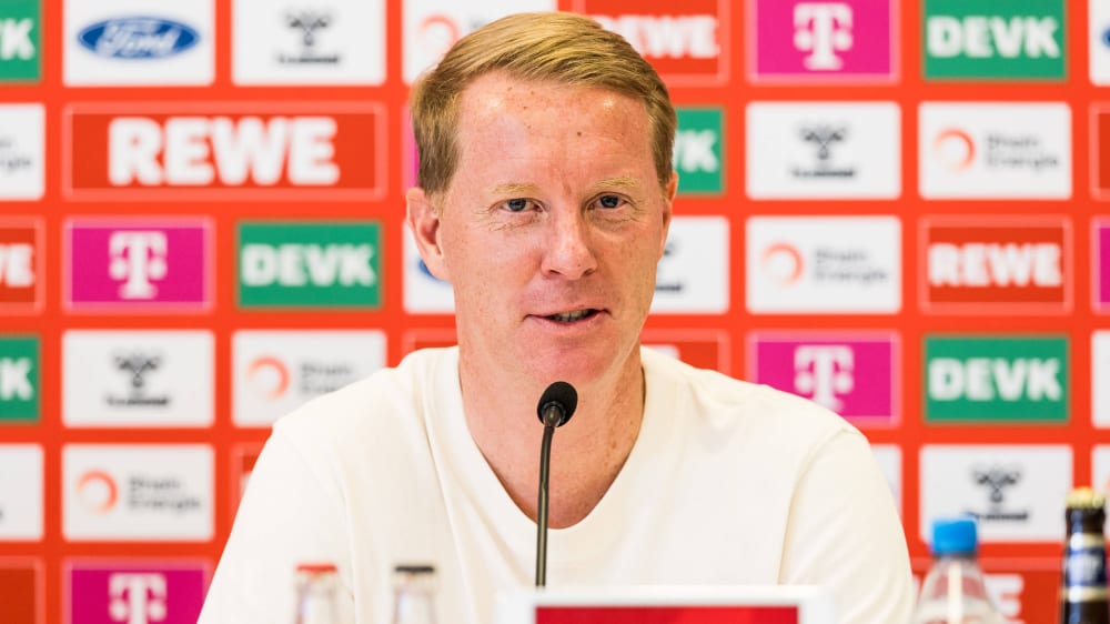 FC-Trainer Timo Schultz fordert vor dem letzten Heimspiel Mut von seinem Team.