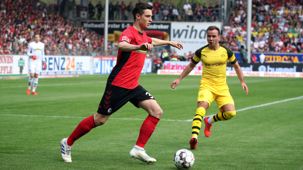 Konnte sich in der Bundesliga bereits gegen Mario G&#246;tze & Co. beweisen: Keven Schlotterbeck.
