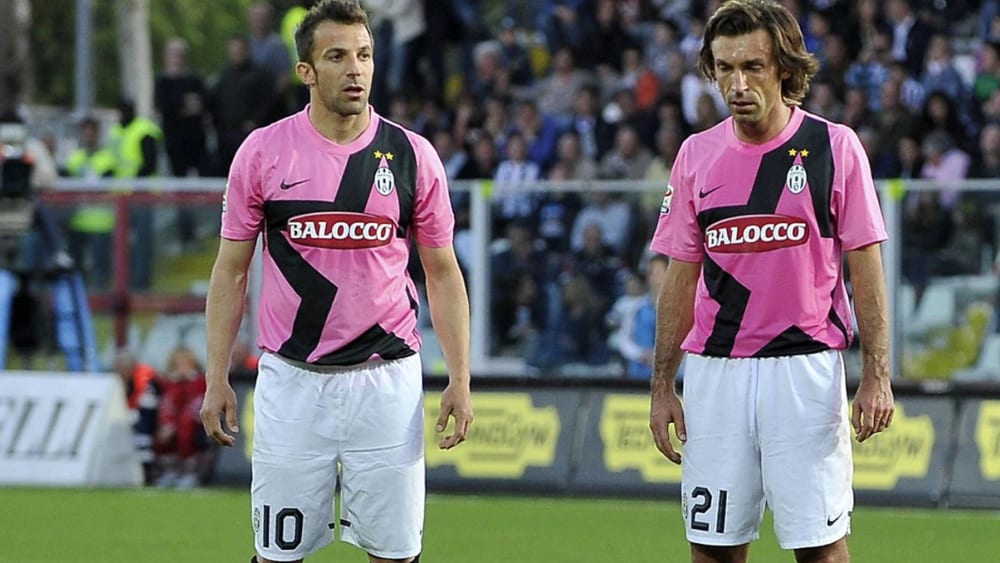 Kennen sich bestens aus gemeinsamen Juve- und Squadra-Azzurra-Tagen: Alessandro del Piero (links) und Andrea Pirlo.