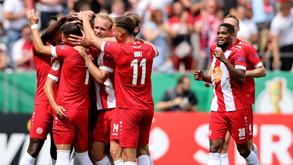 Essen feiert das 1:1.