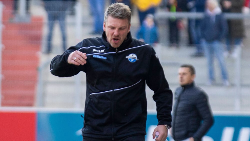 Ärgerlich:&nbsp;Paderborns Coach Lukas Kwasniok hat sich mit dem Coronavirus infiziert.