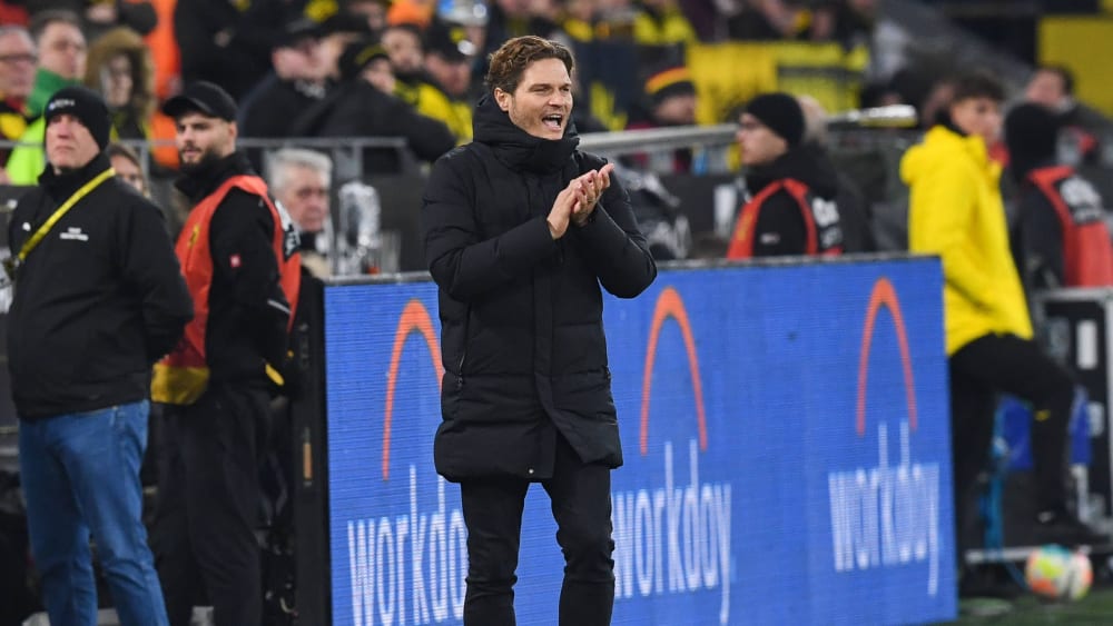 Blickt von Spiel zu Spiel: Dortmunds Trainer Edin Terzic.