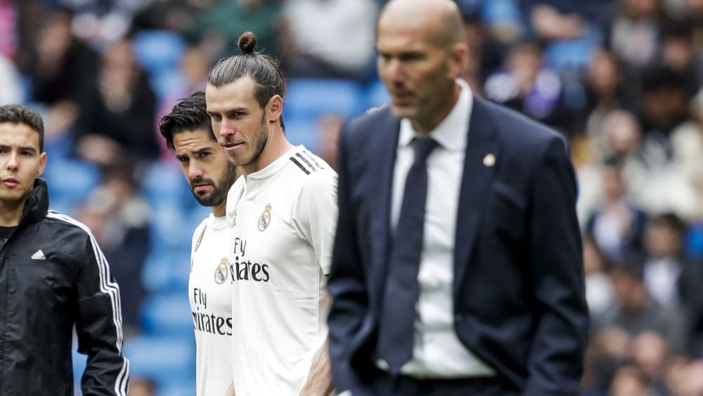 Getrennte Wege: Gareth Bale und Zinedine Zidane.