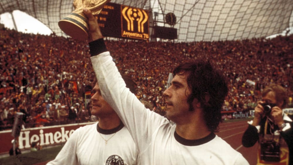 Gerd M&#252;ller, Sch&#252;tze des 2:1-Siegtreffers im WM-Finale von 1974 in M&#252;nchen, wird am Dienstag 75 Jahre alt.
