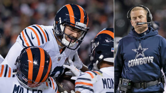 Das Thursday-Night-Game zusammengefasst: Mitchell Trubisky auf der einen, Jason Garrett auf der anderen Seite.