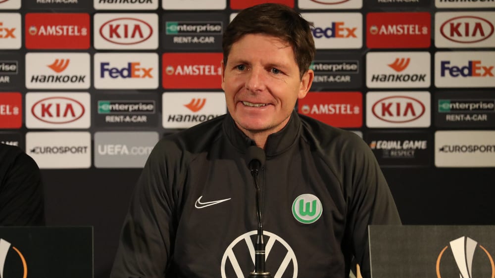 Will in Malm&#246; offensiv spielen lassen: Oliver Glasner, Trainer des VfL Wolfsburg. 