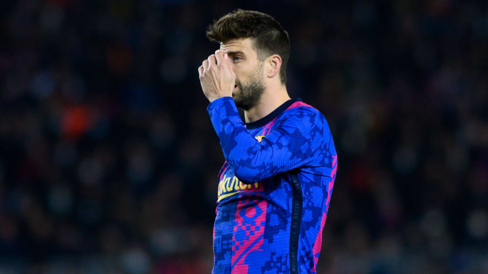 Erlebte einen enttäuschenden Auftritt der Xavi-Elf: Gerard Piqué.