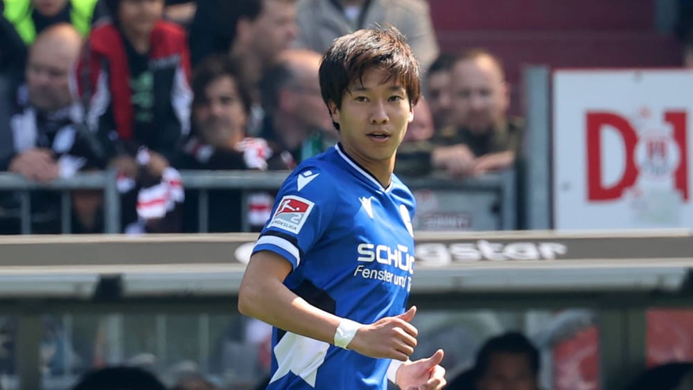 Wird Bielefeld nach dem Abstieg verlassen: Masaya Okugawa.