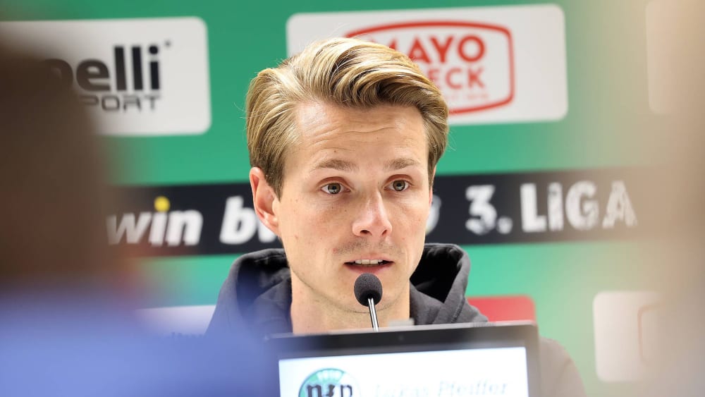 VfB-Cheftrainer Lukas Pfeiffer rechnet sich durchaus Chancen aus.