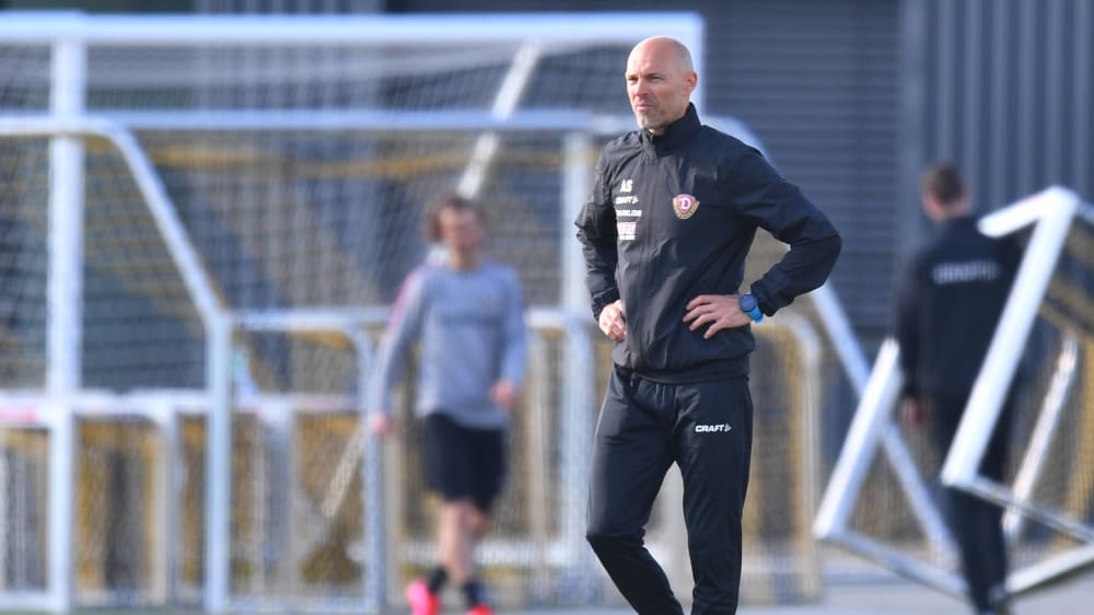 Leitet seit Montag das Training bei Dynamo Dresden: Alexander Schmidt.
