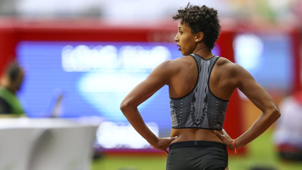 Die Leichtathletik hat die Hoffnung noch nicht aufgegeben: Hier die deutsche Weltklasse-Weitspringerin Malaika Mihambo.