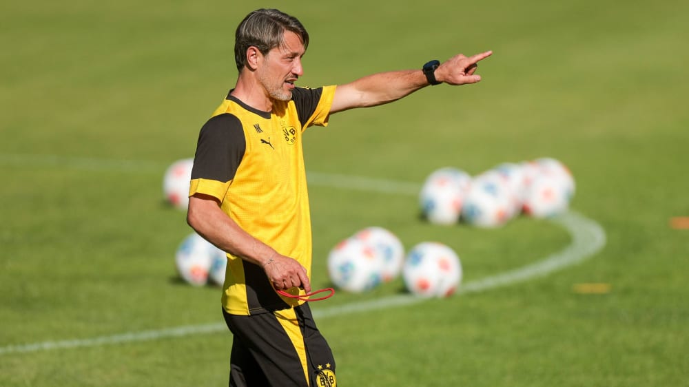  Cheftrainer Niko Kovac.