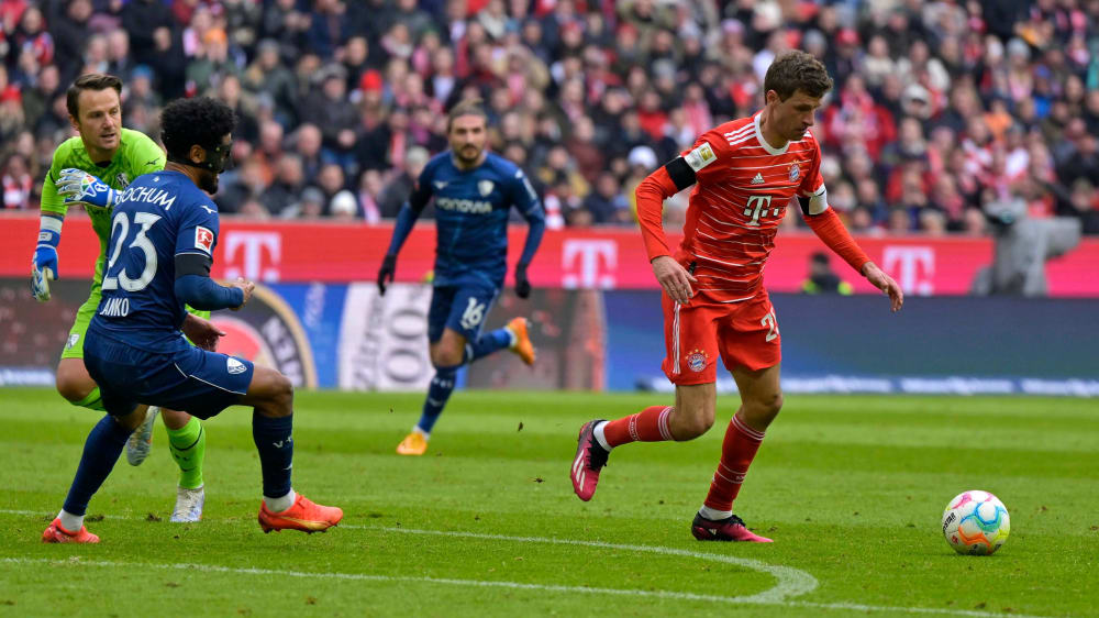 Eine spielentscheidende Szene. Müller trifft nach Jankos Rückpass zum 1:0.