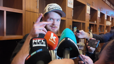 Smith-Njigba crasht Interviewrunde