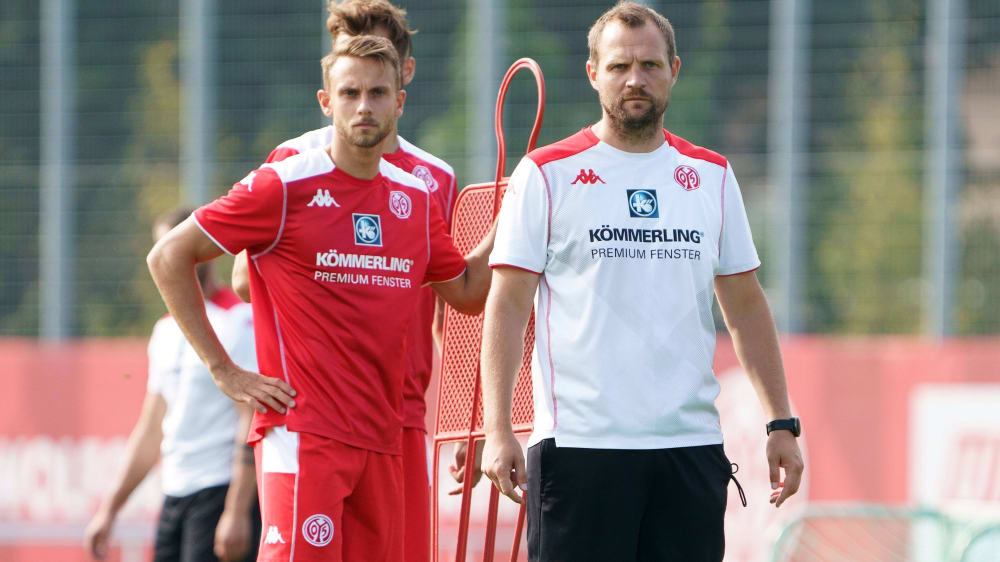 Marcus Ingvartsen (li.) ist für Trainer Bo Svensson eine mögliche Alternative für Adam Szalai.