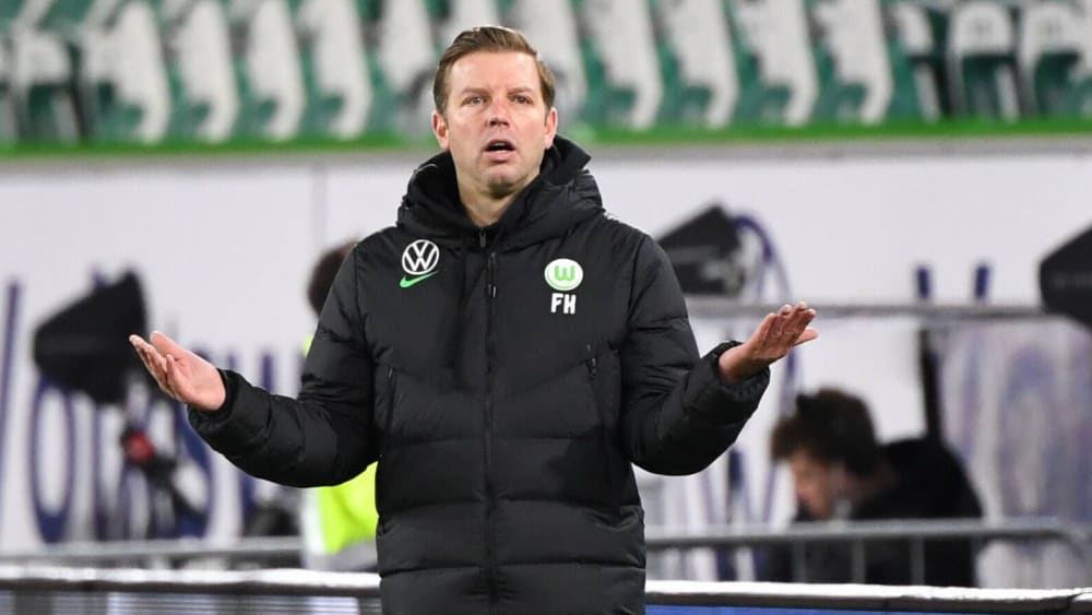 Wolfsburgs Trainer Florian Kohfeldt