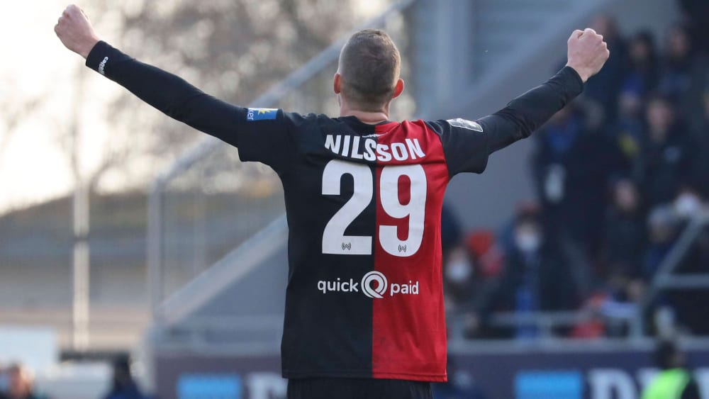 Markierte gegen Saarbrücken den Treffer des Tages:&nbsp;Gustaf Nilsson.