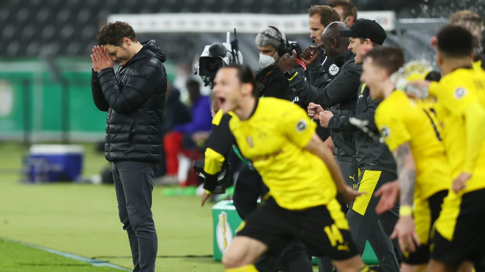 Ein wichtiger Faktor f&#252;r den Pokalsieg: Dortmunds Trainer Edin Terzic.