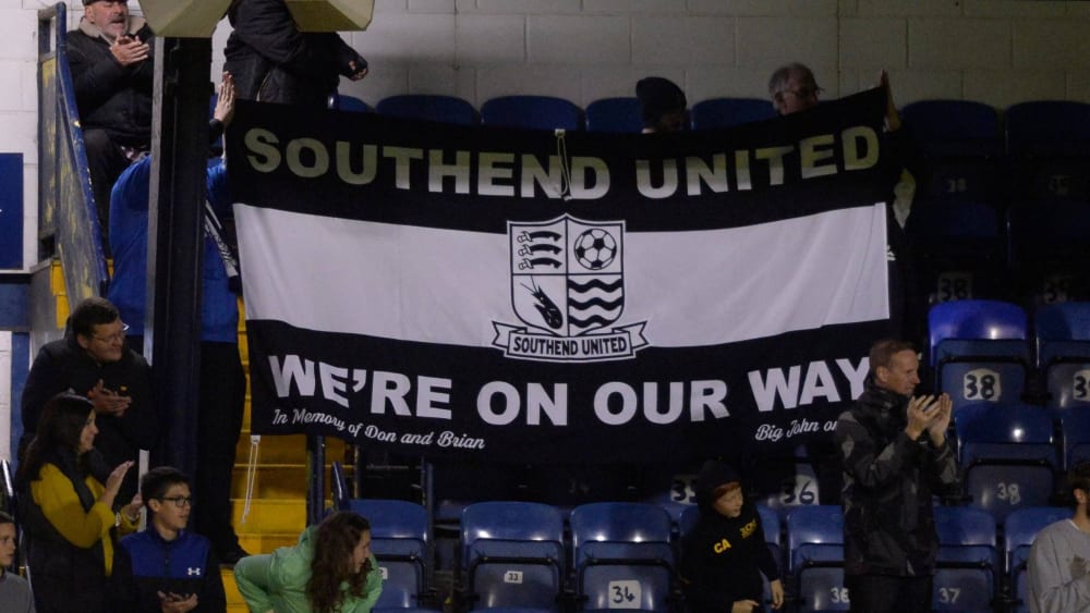 "We're on our Way": Möglicherweise das Motto für Southend United für eine rosigere Zukunft.