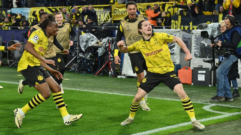 Emotionen pur: In einem packenden Viertelfinale setzte sich Borussia Dortmund gegen Atletico Madrid durch.