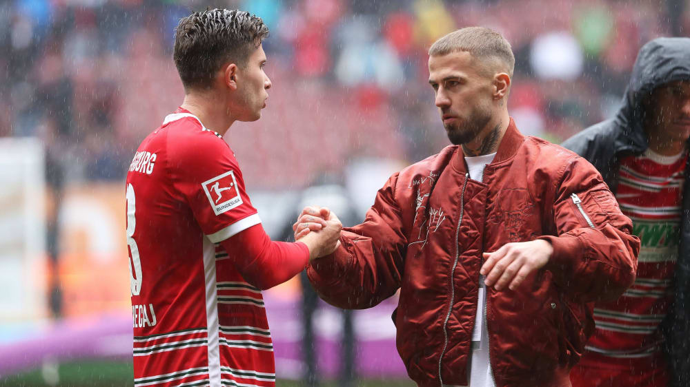 Das Comeback rückt näher: Niklas Dorsch (hier rechts mit Elvis Rexhbecaj).