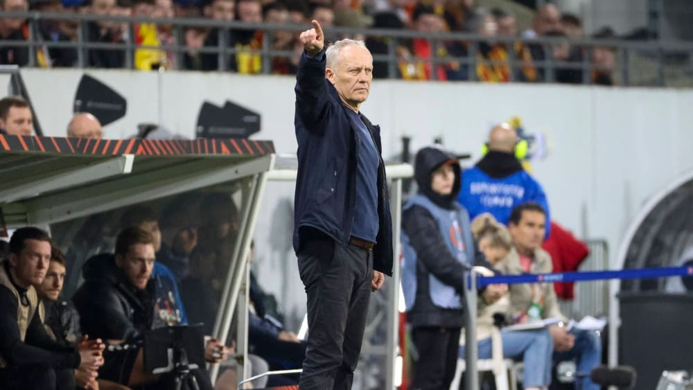 Nach drei Niederlagen in Folge in der Bundesliga gibt Freiburg-Trainer Christian Streich die Richtung vor.&nbsp;