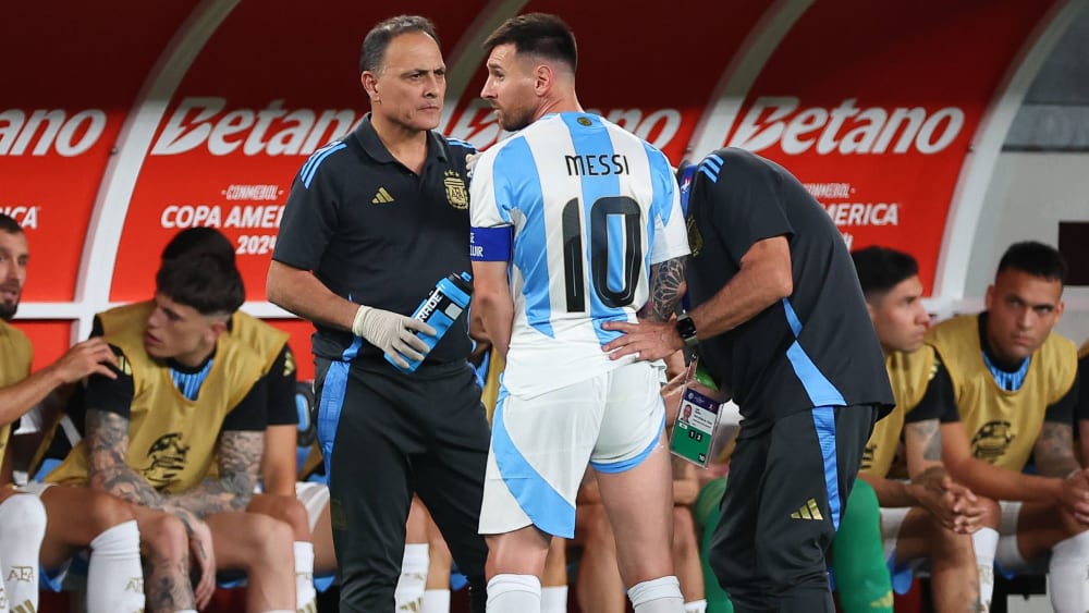 Lionel Messi verpasst das Spiel gegen Peru mit einer Oberschenkelverletzung.