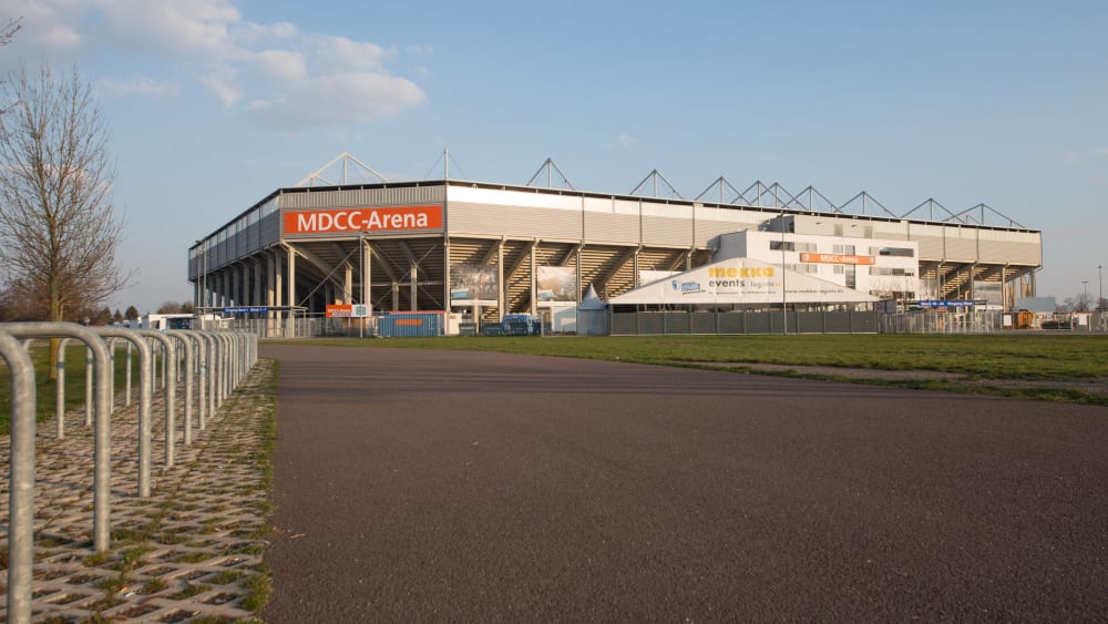 Am Samstag Spielst&#228;tte beim Abstiegsduell gegen Kaiserslautern: Die MDCC-Arena.