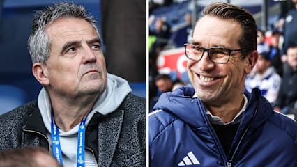 Michael Preetz (re.) hat den internen Machtkampf beim MSV Duisburg gewonnen. Christian Stiefelhagen (li.) tritt zurück.