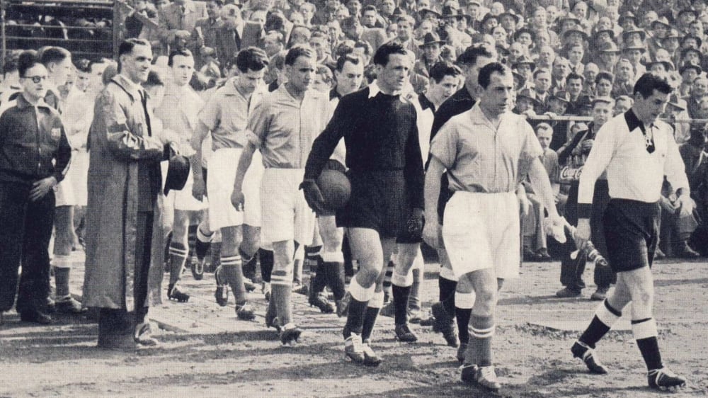 WMQuali 1954 Als Deutschland gegen das Saarland spielte kicker