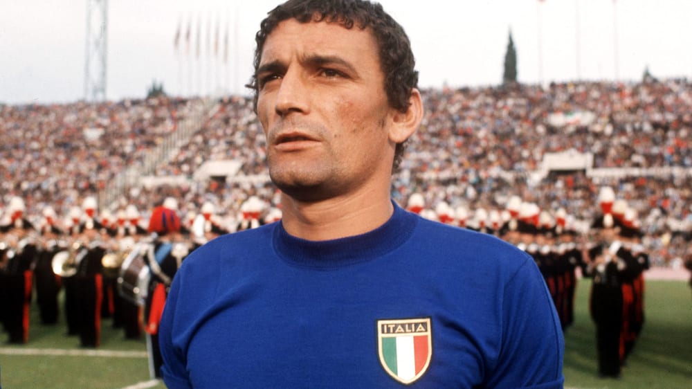 Eine Legende des italienischen Fußballs: Luigi "Gigi" Riva.