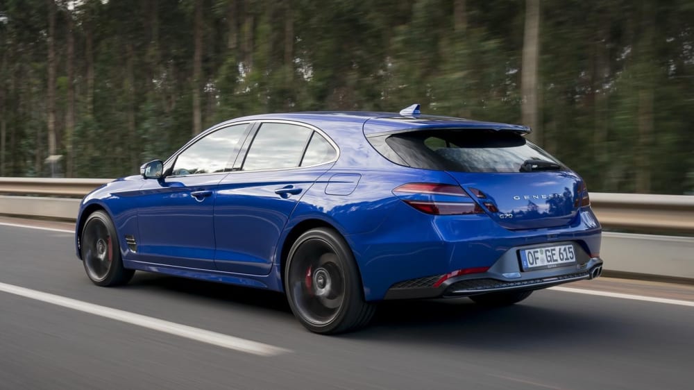 Im Test Genesis G70 Shooting Brake 2.2 D RWD 8AT kicker