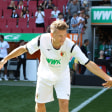 Matthias Ostrzolek, hier im FCA-Trikot beim Abschiedsspiel von Daniel Baier, peilt mit dem TSV Schwaben Augsburg die Regionalliga an.
