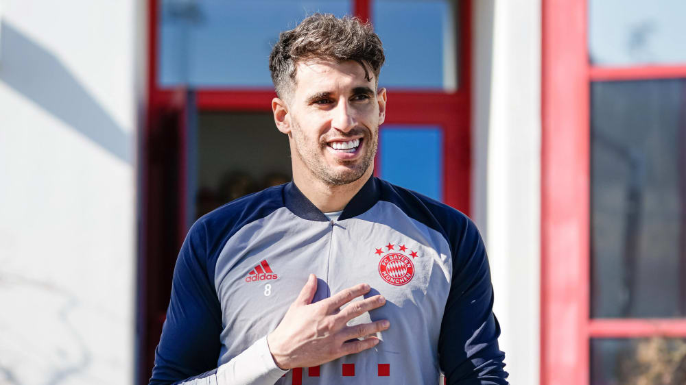 Sagt Servus: Javi Martinez.