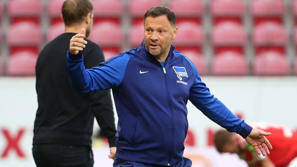 Hertha-Trainer Pal Dardai war mit seiner Mannschaft in Mainz zufrieden.