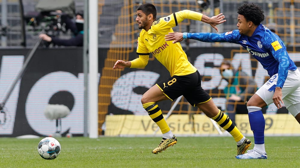 Mo Dahoud dirigierte und f&#252;hrte bei Borussia Dortmund gegen Schalke. 