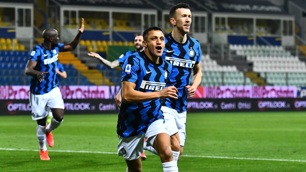 Doppelpack in Parma: Alexis Sanchez f&#252;hrte Inter zum 2:1-Sieg.