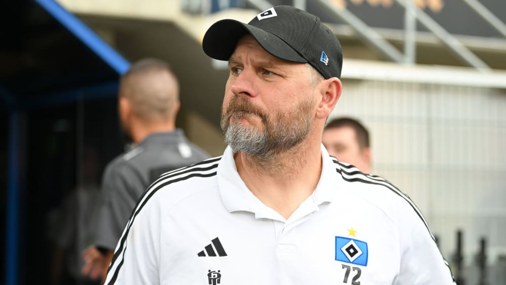 HSV-Coach Steffen Baumgart hofft auf Einheitlichkeit.