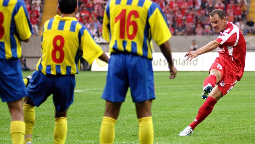 Christof Babatz war im UEFA-Cup gegen Ashtarak dabei.