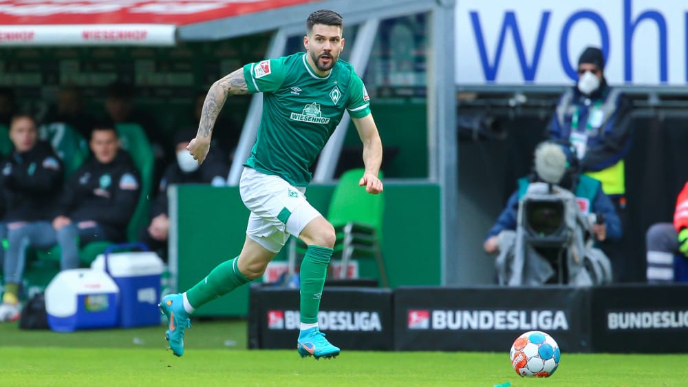Werder-Verteidiger Anthony Jung will den Fuß auf dem Gas lassen.