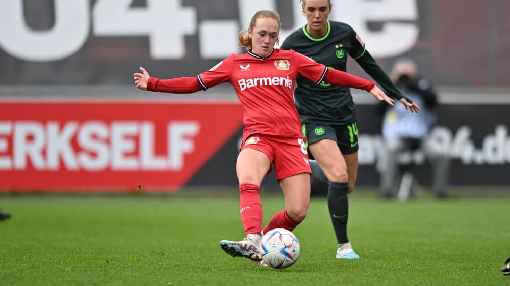 Spielt nicht mehr lange im Bayer-Dress: Lisanne Gräwe.