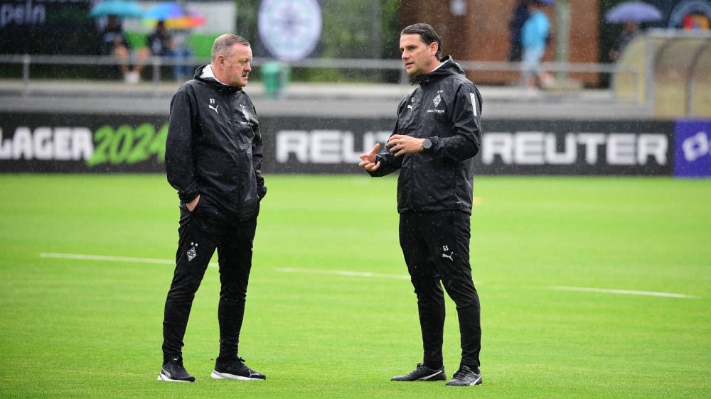 Roland Virkus und Gerardo Seoane.