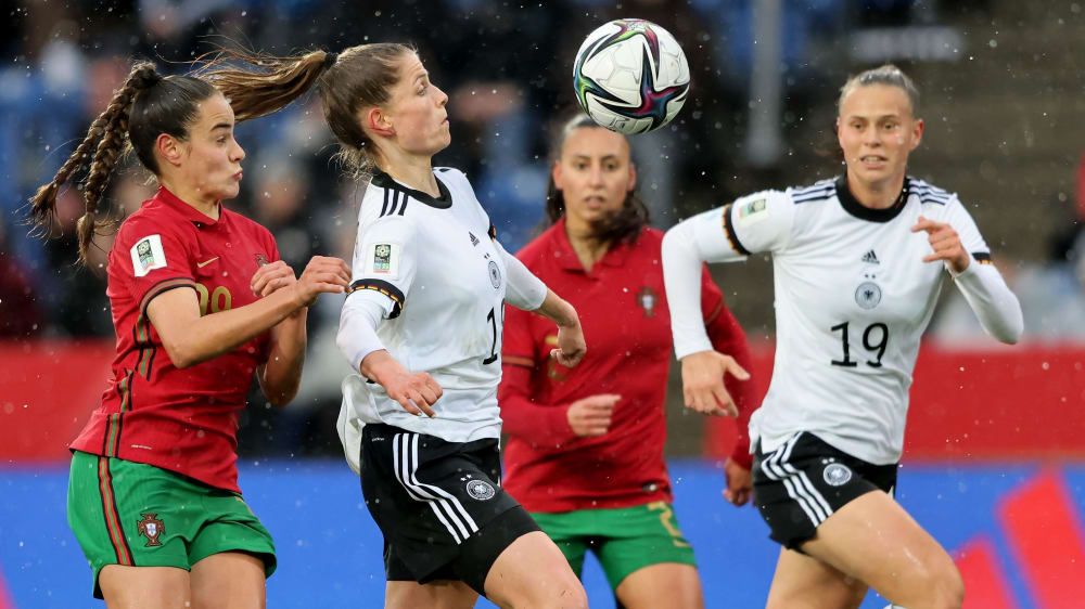 Die DFB-Frauen machen gegen gegen Portugal den nächsten Schritt in Richtung WM. 