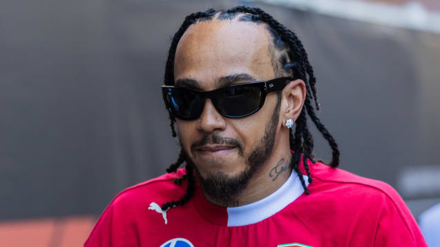 Ferrari-Pilot Lewis Hamilton fasst Fuß in der Filmindustrie.