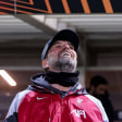 Ihm bleibt nur noch die Premier League: Jürgen Klopp bei Liverpools Europa-League-Aus in Bergamo.
