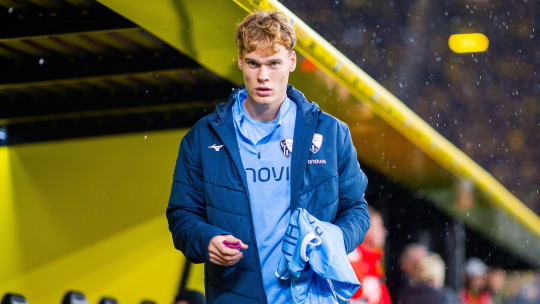 Kommt bei den Profis des VfL Bochum immer besser zurecht: Mats Pannewig.