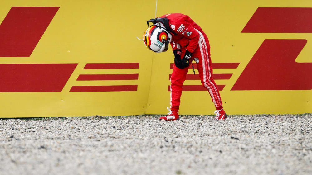 Ob Fehler im Fahren oder in der Strategie: F&#252;r Sebastian Vettel will in diesem Formel-1-Jahr einfach nichts funktionieren.