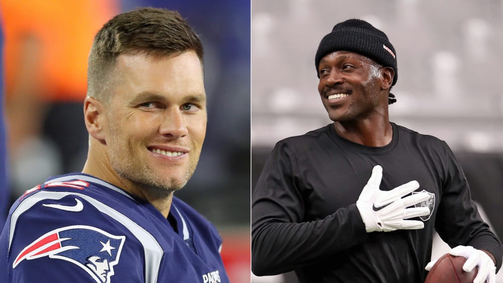 Das neue Traumpaar der NFL? Tom Brady und Antonio Brown.